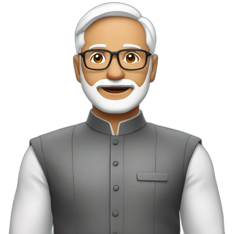 Modi super man emoji