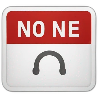 No enter sign emoji