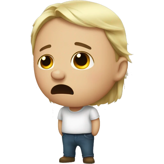 Crying perdón emoji
