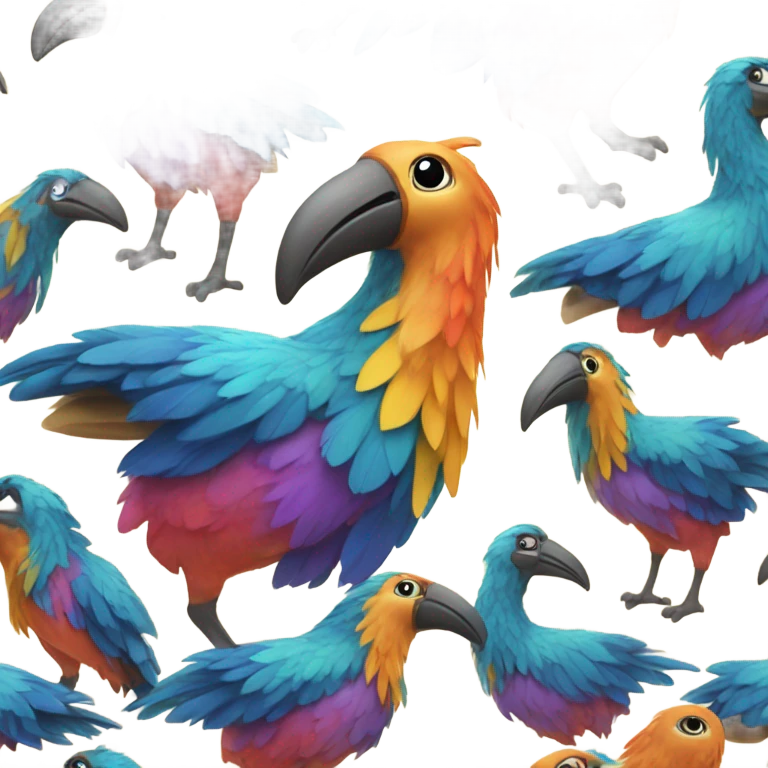 Big bird emoji