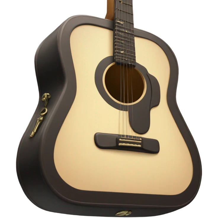 closed Guitar case emoji