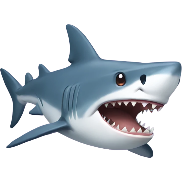 shark with cat emoji