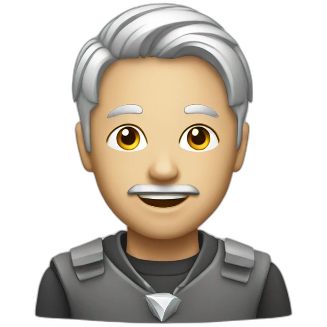 silver ethereum emoji