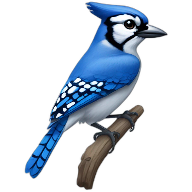 Blue Jay Hawk emoji