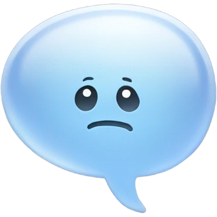 Thinking bubble emoji