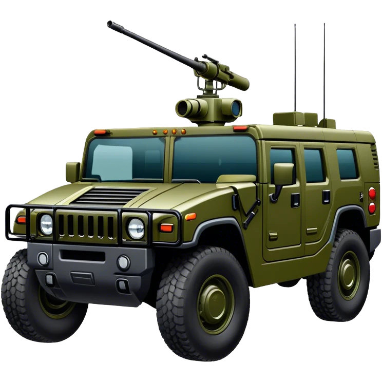 military hummer emoji