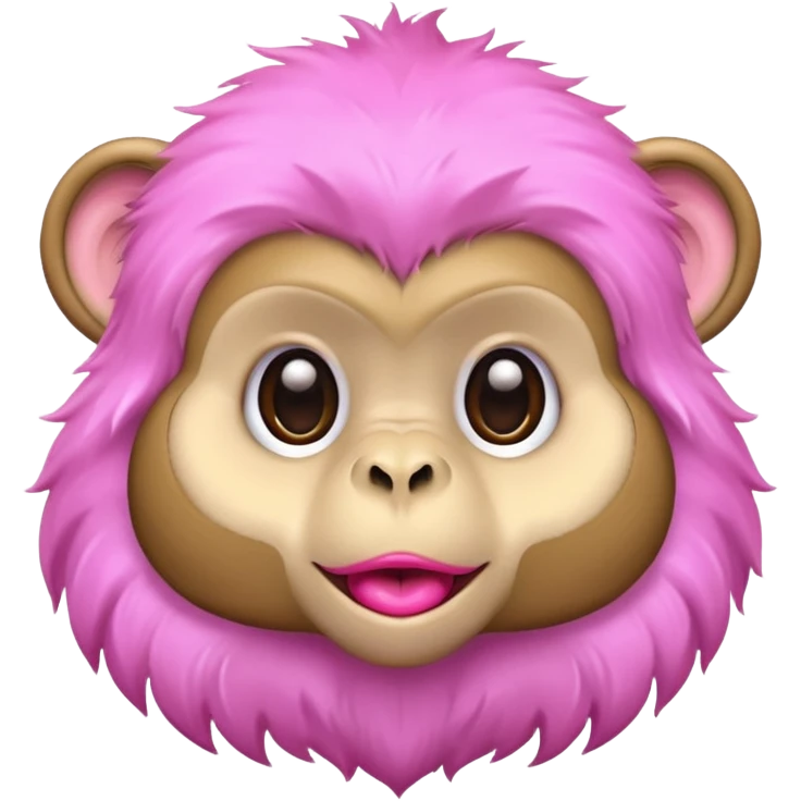 Monkey with lipglosses  emoji