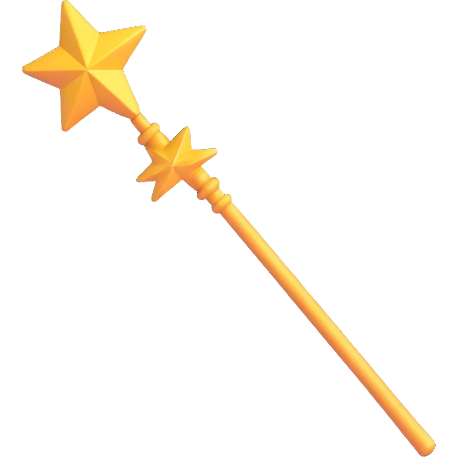 magic wand emoji
