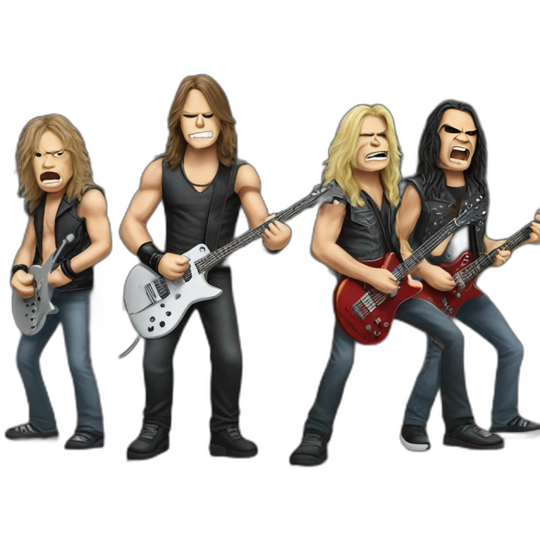 Metallica-acdc-ironmaiden emoji