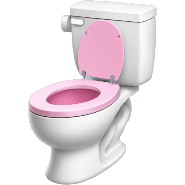 Hello-kitty toilet emoji