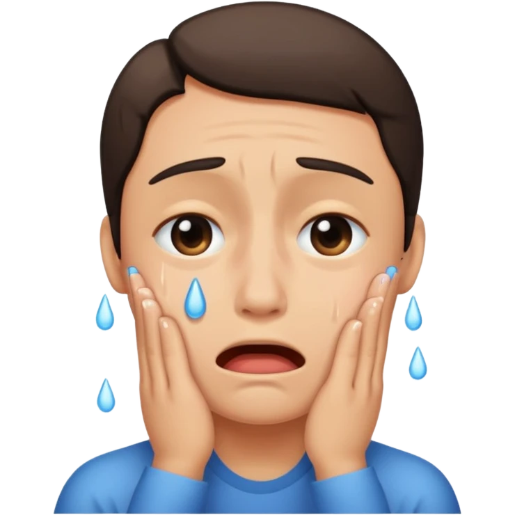 WHYYYYYYY (cry) emoji