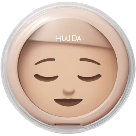 Huda beauty powder  emoji