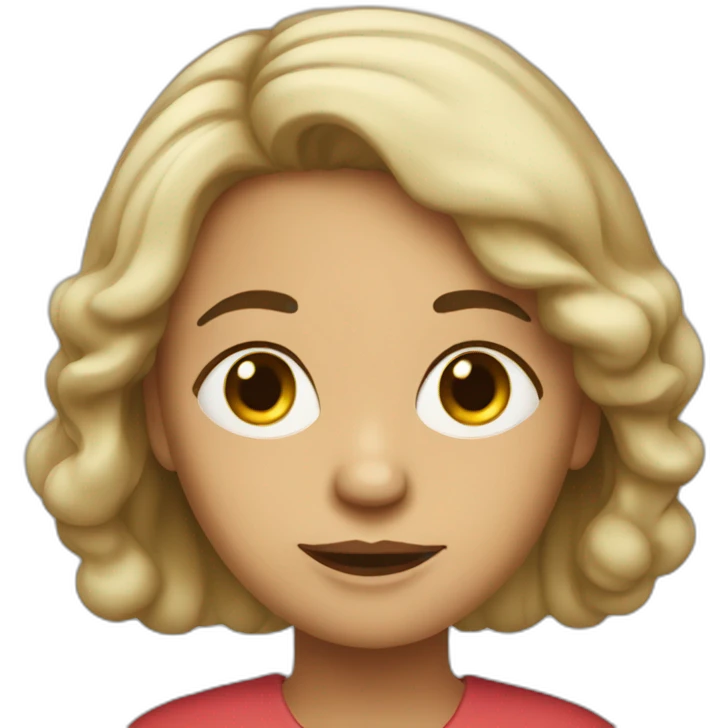 Childless leftist woman emoji