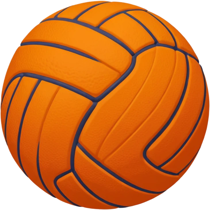 Pelota de Voley en llamas  emoji