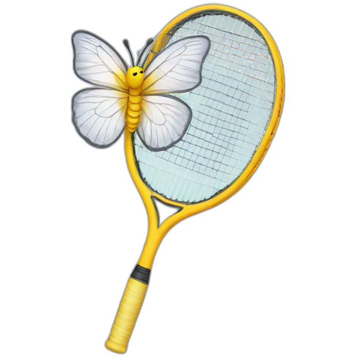 butterfly badminton emoji