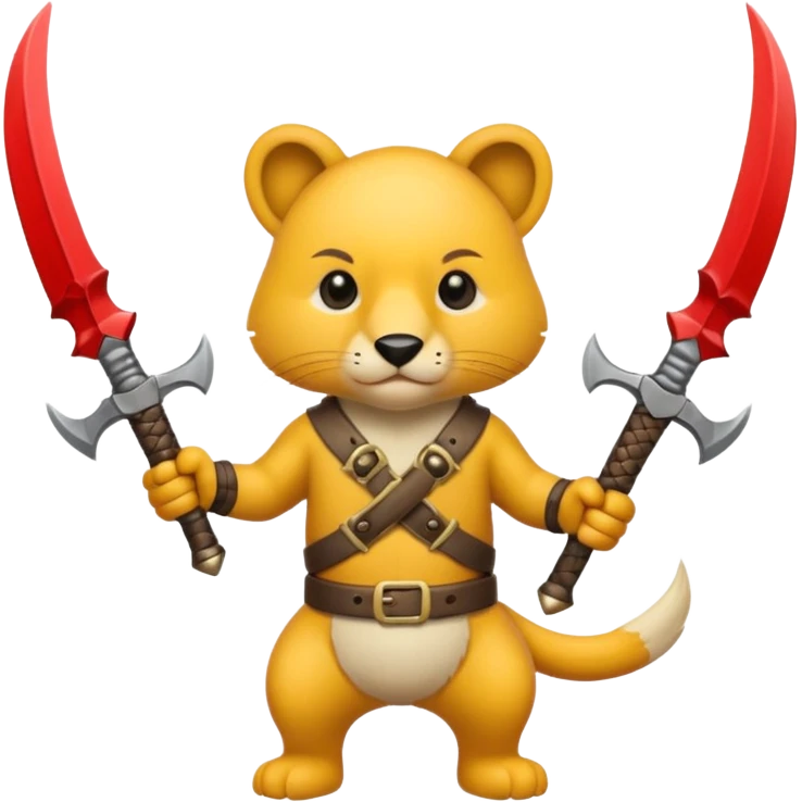 Animals with weapons  emoji