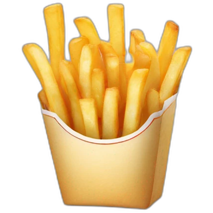 french fries emoji