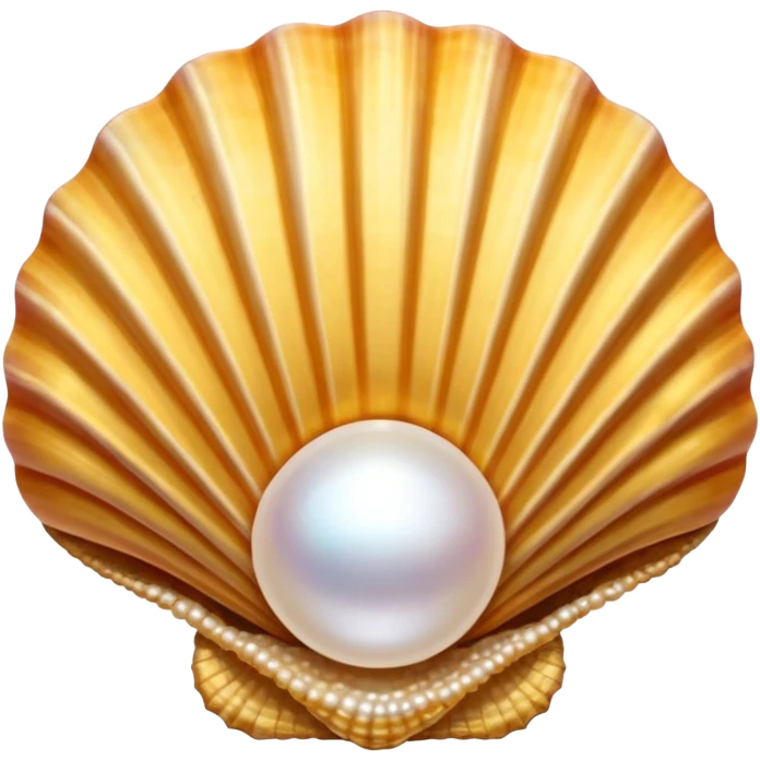 OpenSea shell with pearl emoji