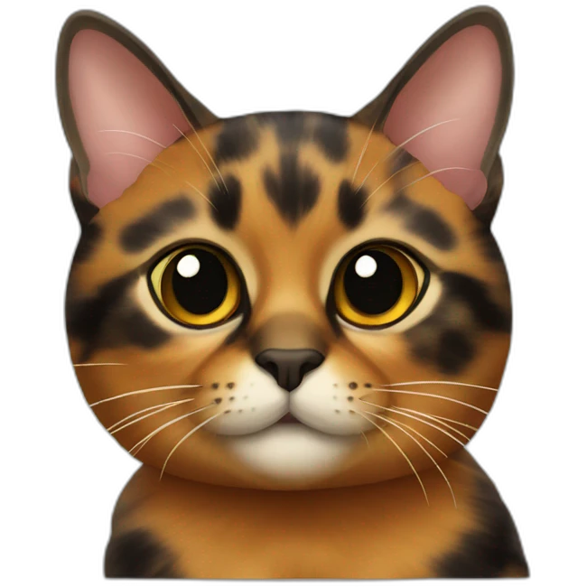 Cat tortoiseshells emoji