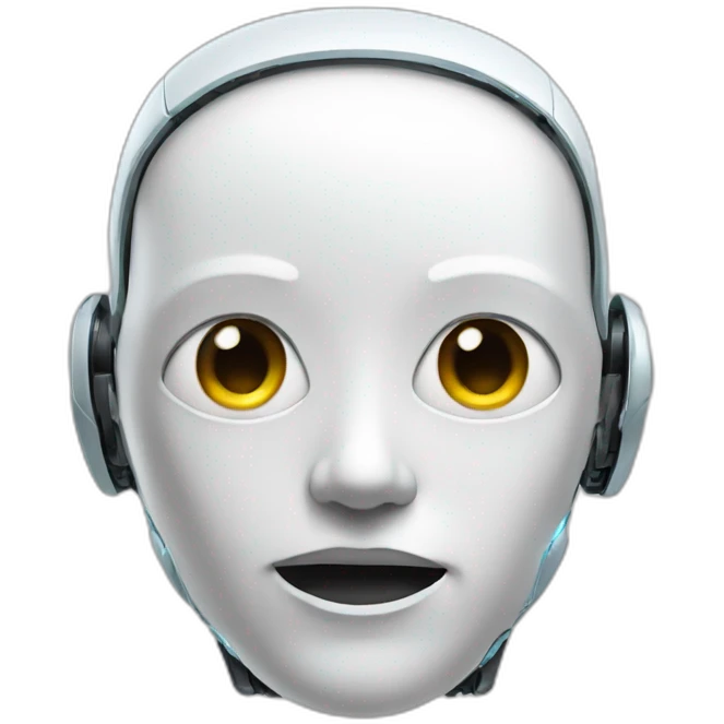 ai robot face emoji