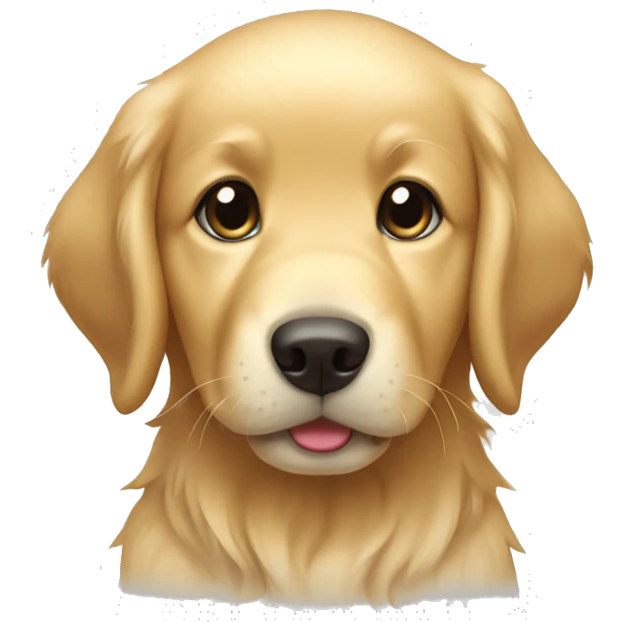 Golden Retriever Welpe emoji