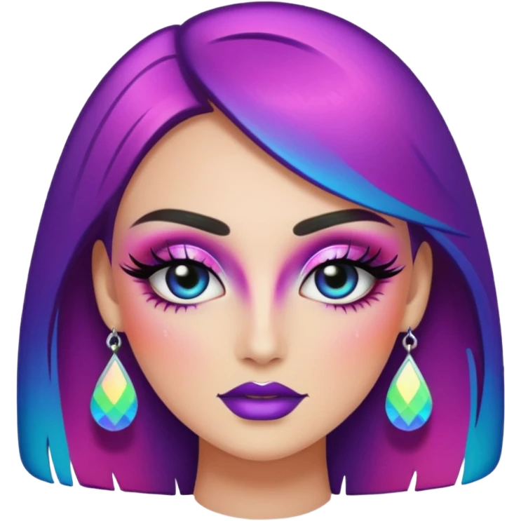 Makeup cool emoji
