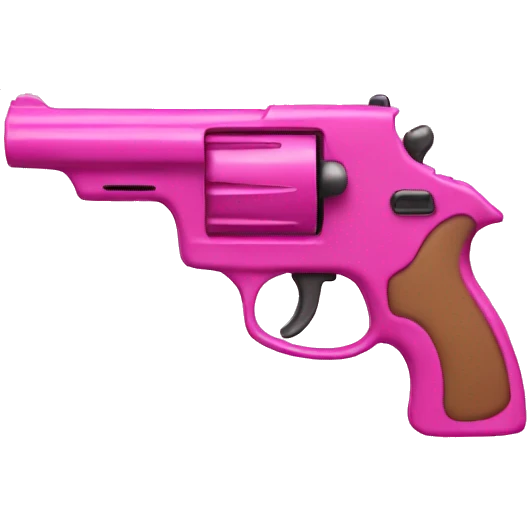 Pink gun  emoji