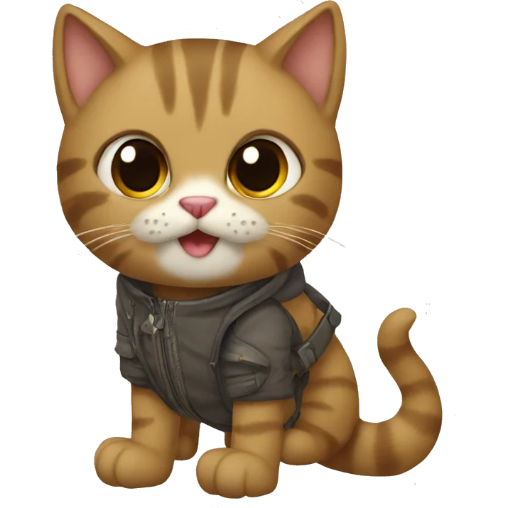 Gato con botas emoji