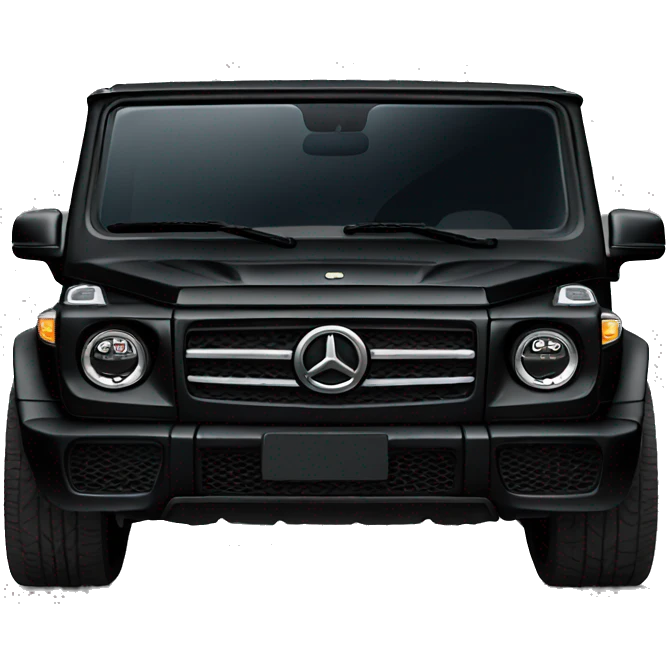 a black g wagon emoji