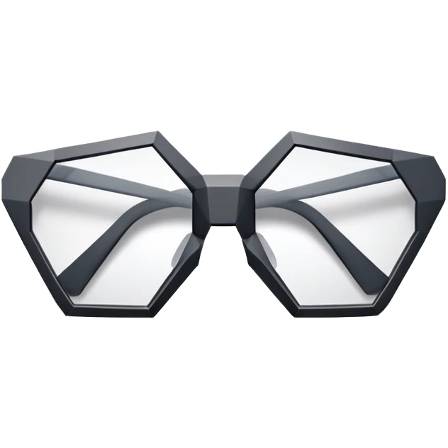 Origami glasses  emoji