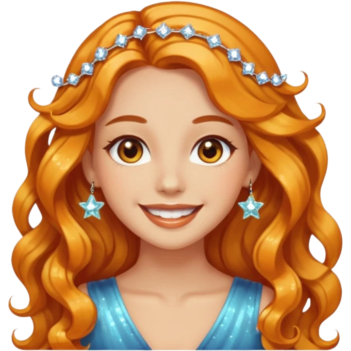 หน้า: วีเชฟเฉี่ยว
ตา: อำพันสว่าง
ปาก: ยิ้มกว้าง
ผิว: ใสฉ่ำผิวขาว
ทรงผม: ผมยาวลอน ติดกิ๊บวิบวับ
ขอสวยๆ emoji