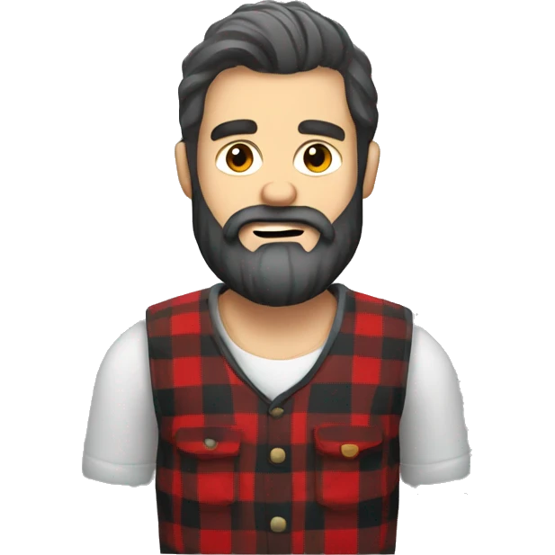 bearded lumberjack emoji