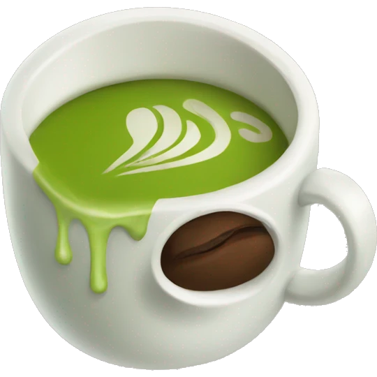 Cofee matcha  emoji