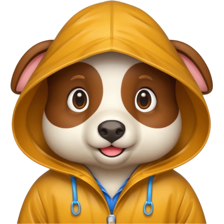 Raincoat Farm Animal emoji