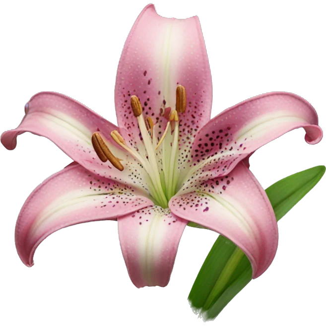 the stargazer lily emoji