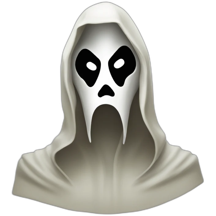ghostface dans le film scream emoji