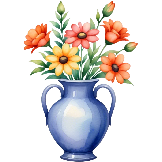 March 8 watercolor emoji