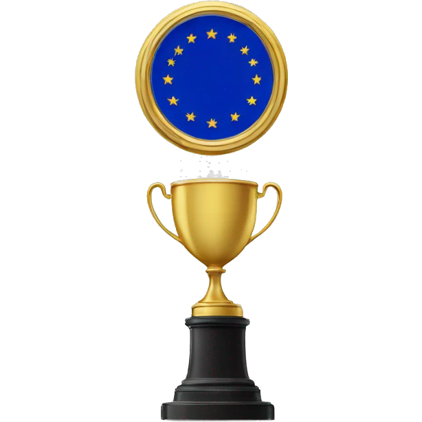 european-union-flag on trophee circle emoji