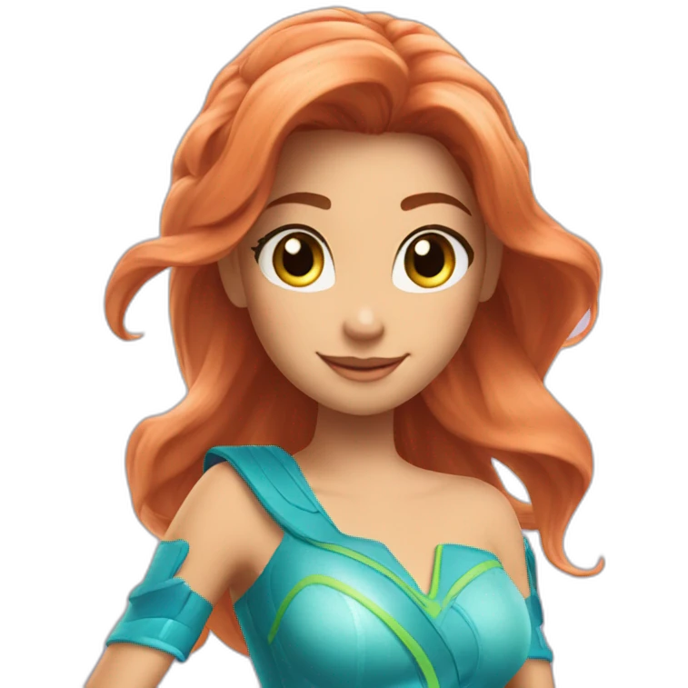 winx club bloom emoji