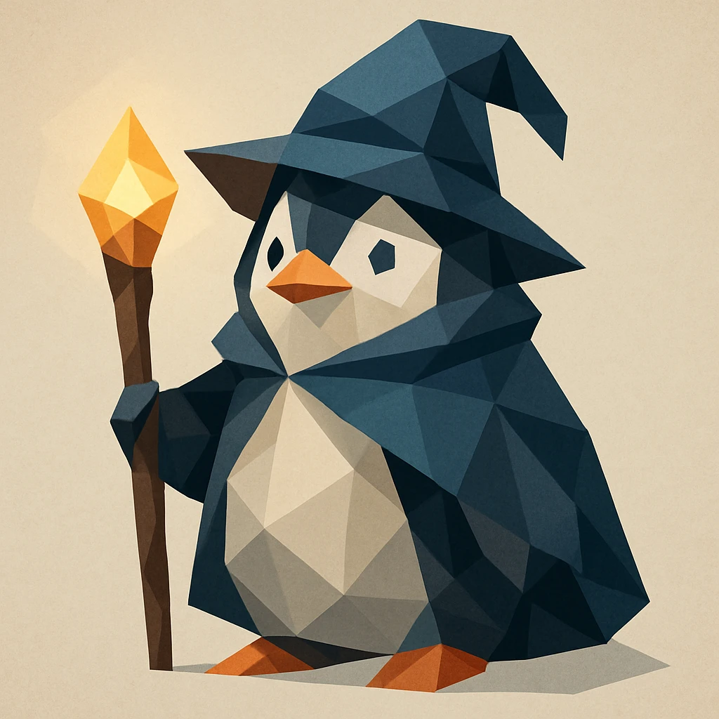 Penguin Wizard 1 emoji