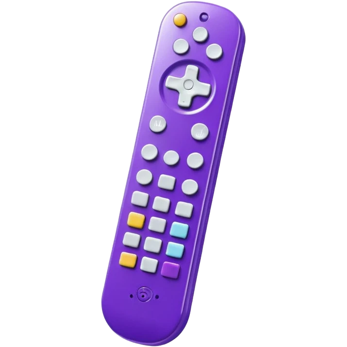 purple wii remote emoji