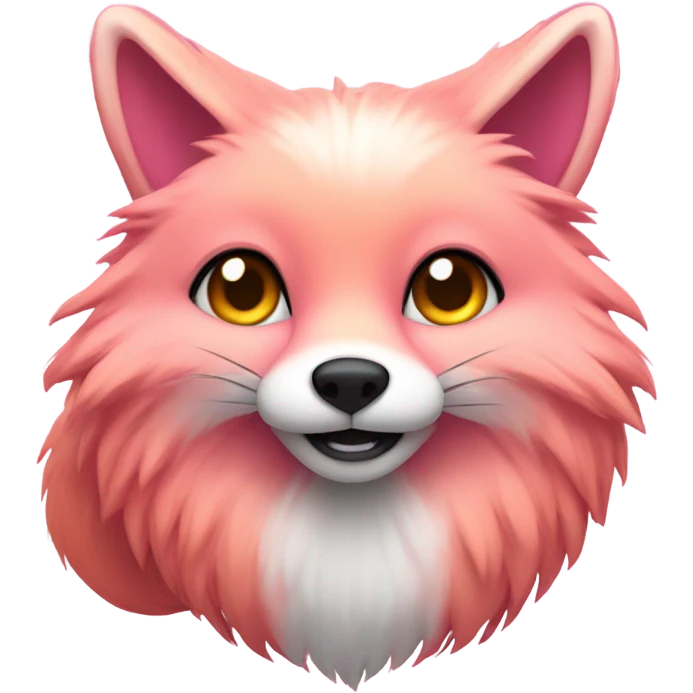 pink fox emoji