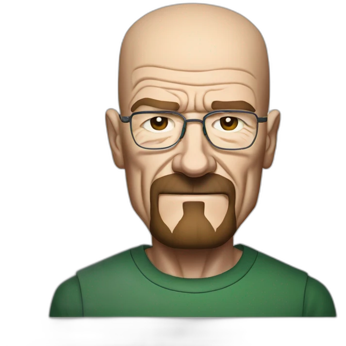 Bryan Cranston as Walter White from breaking bad emoji