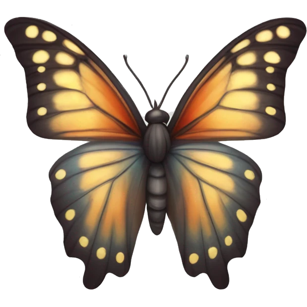 metamorfosis de la mariposa desde que es oruga emoji