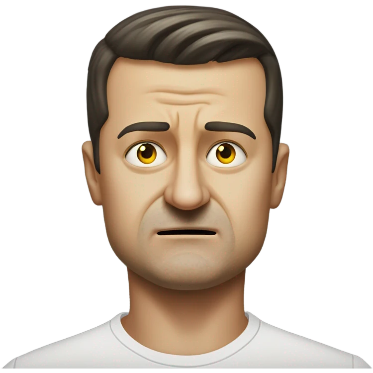 vladimir zelensky angry emoji