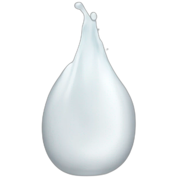 white liquid  emoji