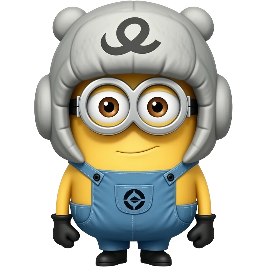 Minion avec casquette OM emoji