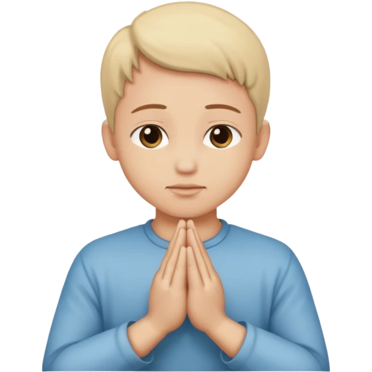 Prière chrétien emoji