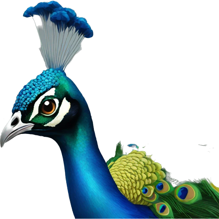 peacock emoji