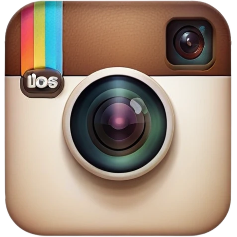 Instagram logo emoji